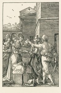 Johannes Döparens halshuggning av Albrecht Dürer or Duerer