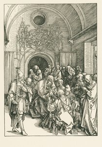 Kristi omskärelse, ca 1504 (träsnitt) av Albrecht Dürer or Duerer