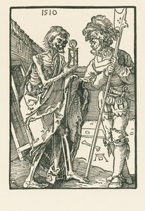Döden och Landsknecht av Albrecht Dürer or Duerer