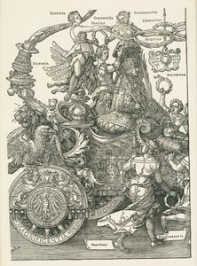 Den stora triumfbilen av Albrecht Dürer or Duerer