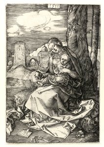 Madonnan med päronet av Albrecht Dürer