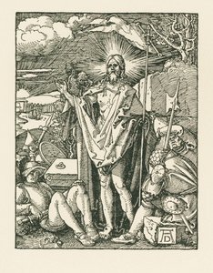 Uppståndelsen, ca 1510 (träsnitt) av Albrecht Dürer or Duerer