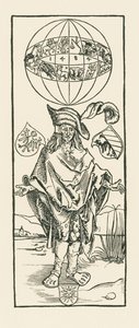 Den syfilitiska. 1496 (träsnitt) av Albrecht Dürer or Duerer