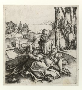 Det illa sorterade paret, c.1495 av Albrecht Dürer