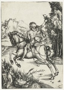 Den lilla kuriren av Albrecht Dürer or Duerer