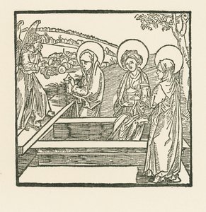 De tre Maria vid Kristi grav av Albrecht Dürer or Duerer