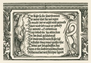 Triumfbåge för kejsar Maximilian I av Albrecht Dürer or Duerer