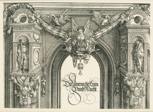 Triumfbåge för kejsar Maximilian I av Albrecht Dürer or Duerer