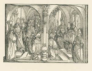 Triumfbåge för kejsar Maximilian I av Albrecht Dürer or Duerer