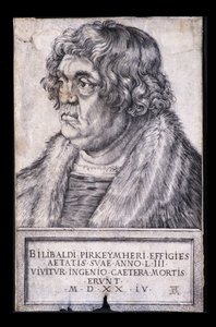 Willibald Pirkheimer av Albrecht Dürer or Duerer