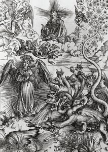 Apokalypsens kvinna och sjuhövdad drake, Apokalypsen av Albrecht Dürer
