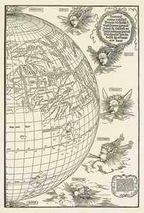 Världskarta över Johannes Stabius av Albrecht Dürer or Duerer