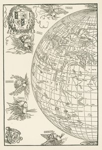 Världskarta över Johannes Stabius av Albrecht Dürer or Duerer