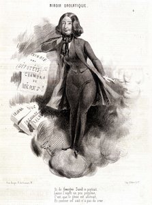 Porträtt av George Sand