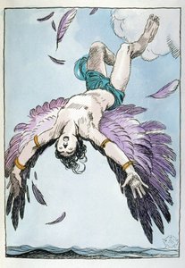 Ikaros fall av Aleardo Terzi