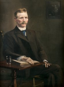 Robert Stirton, JP (1849-1917) (olja på duk)