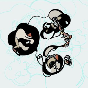 Abstrakta, flytande former