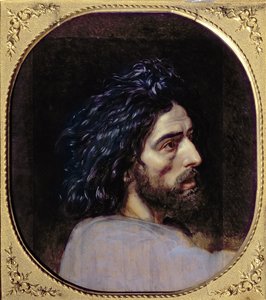 Chef för Johannes Döparen, studie för "Kristi framträdande inför folket" (olja på papper) av Aleksandr Andreevich Ivanov