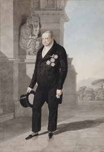 Porträtt av kung Francis I av de två Sicilierna 1777-1830, 1825