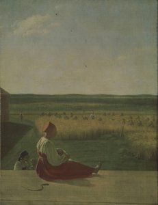 Skördetid, sommar av Aleksei Gavrilovich Venetsianov