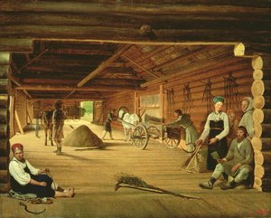 Tröskplatsen, 1821