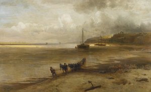 Volga nära Yuryevets, 1870
