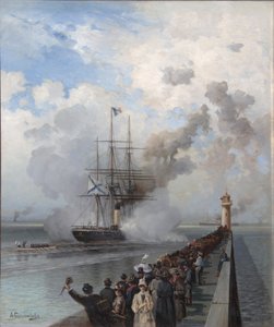 Rysk skruvklippare Razboynik, 1888