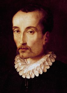 Porträtt av Torquato Tasso (Sorrento av Alessandro Allori