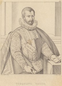 Porträtt av Torquato Tasso av Alessandro Allori