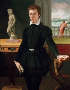 Porträtt av en ung man
































" av Alessandro Allori