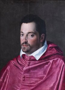 Porträtt av kardinal Ferdinando Medici av Alessandro Allori