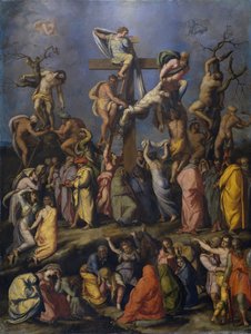 Nedstigningen från korset, ca. 1560 av Alessandro Allori