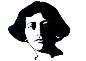 Porträtt av Simone Weil (1909-1943), fransk filosof av Alessandro Lonati
