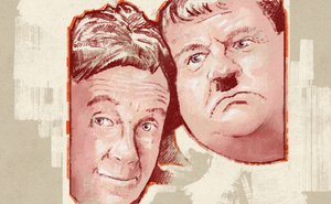 Stan Laurel och Oliver Hardy (illustration) av Alessandro Lonati