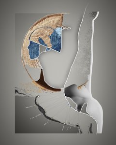 Ukraina attackerades av Ryssland, 2022 (illustration) av Alessandro Lonati