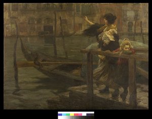 Korsningen eller sjömannens avgång, 1901