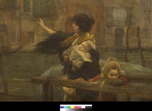 Korsningen eller sjömannens avgång, 1901