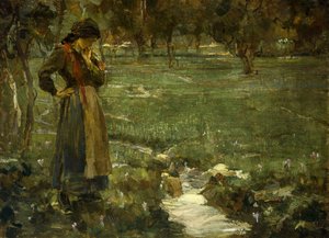 The Whispering Brook (olja på duk)