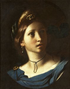 Porträtt av en ung kvinna, ca 1620 (olja på duk)
