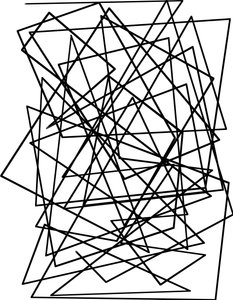 Skog, 2019, (ritning) av Alex Caminker