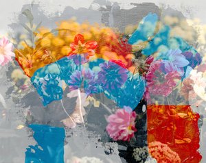 Rainbow, 2019, (blandade media) av Alex Caminker