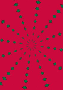 arabesque #16,2019,(blandade media) av Alex Caminker