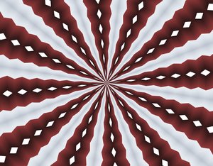arabesque #6,2019,(digital) av Alex Caminker