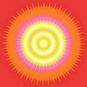spricker i solen, 2019, (blandade media) av Alex Caminker