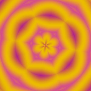 blommor #1,2019,(gradient) av Alex Caminker