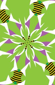 blommor #3,2019,(blandade media) av Alex Caminker