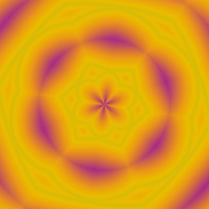blommor #6,2019,(gradient) av Alex Caminker