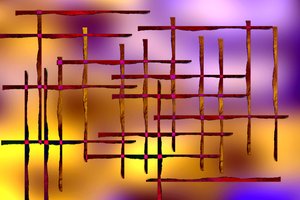 inseparability, 2019, (blandade media) av Alex Caminker