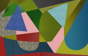 landskap #38,2019,(blandade media) av Alex Caminker