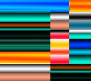 planetens lager, 2017, (gradient) av Alex Caminker